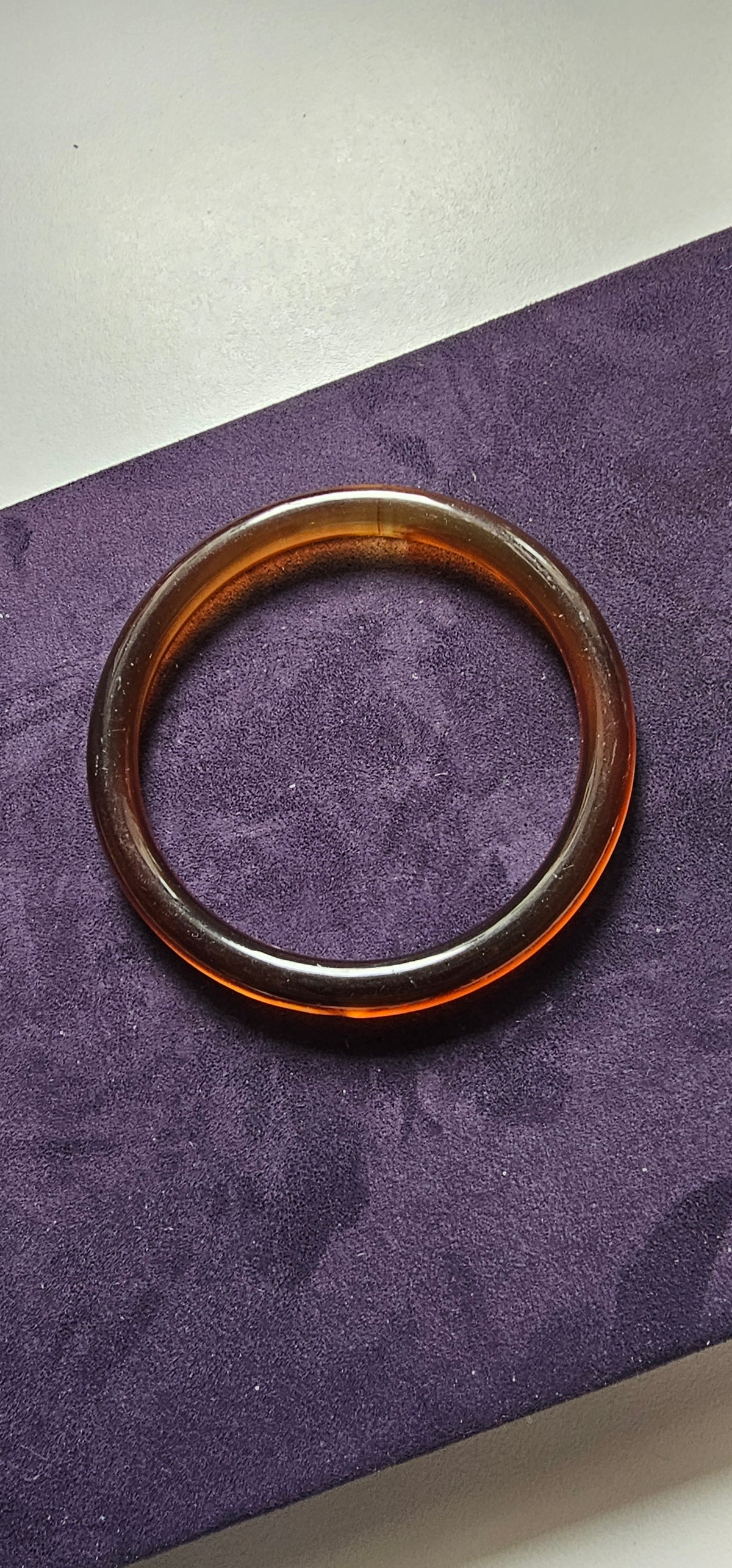 Set de 4 Joncs – Écaille Tortue, Perles Ambre & Doré