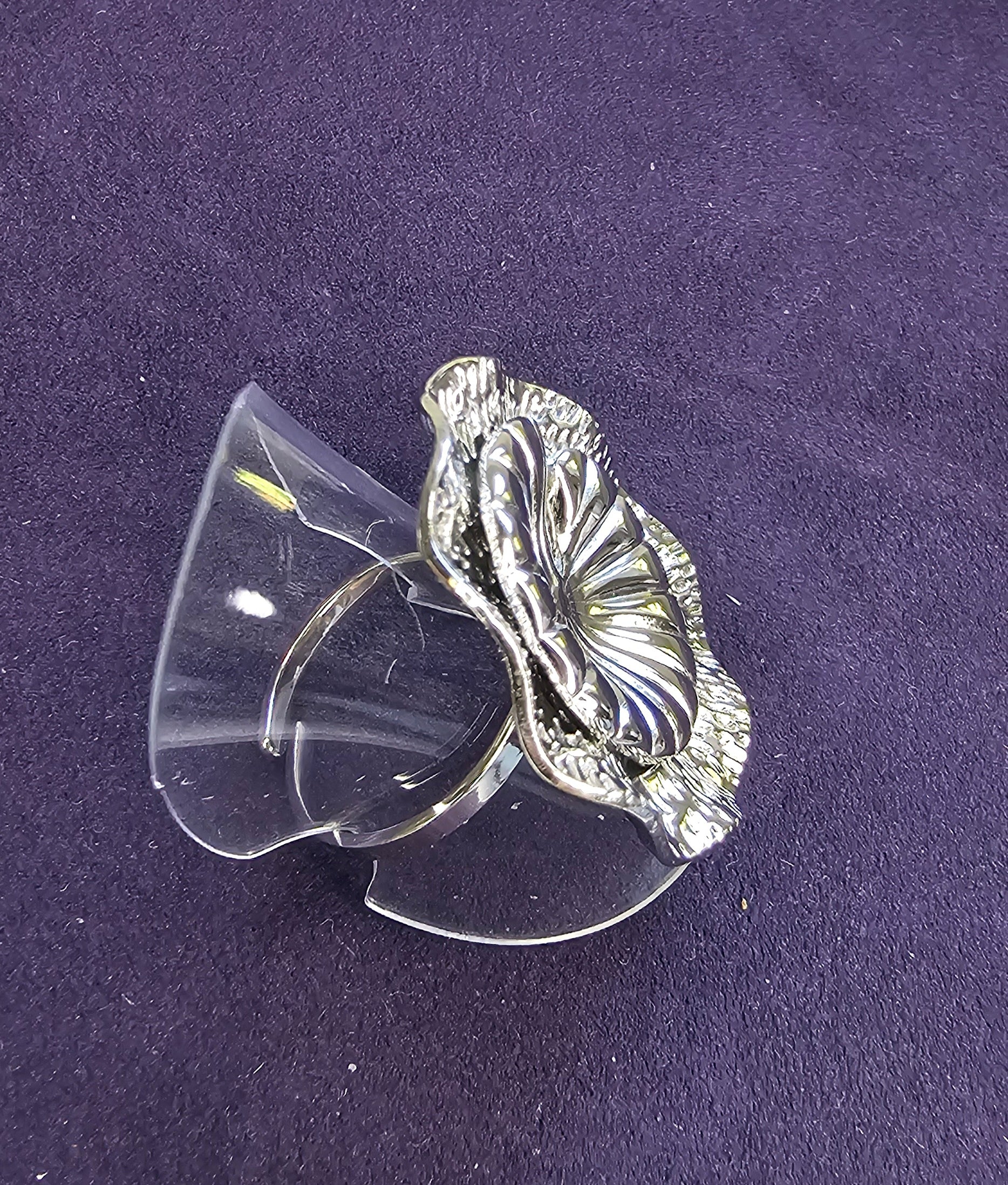 Bague Argentée – Chevalière Ajustable