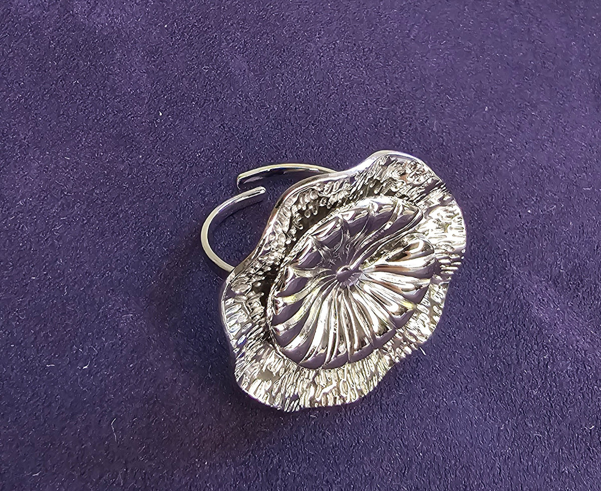 Bague Argentée – Chevalière Ajustable