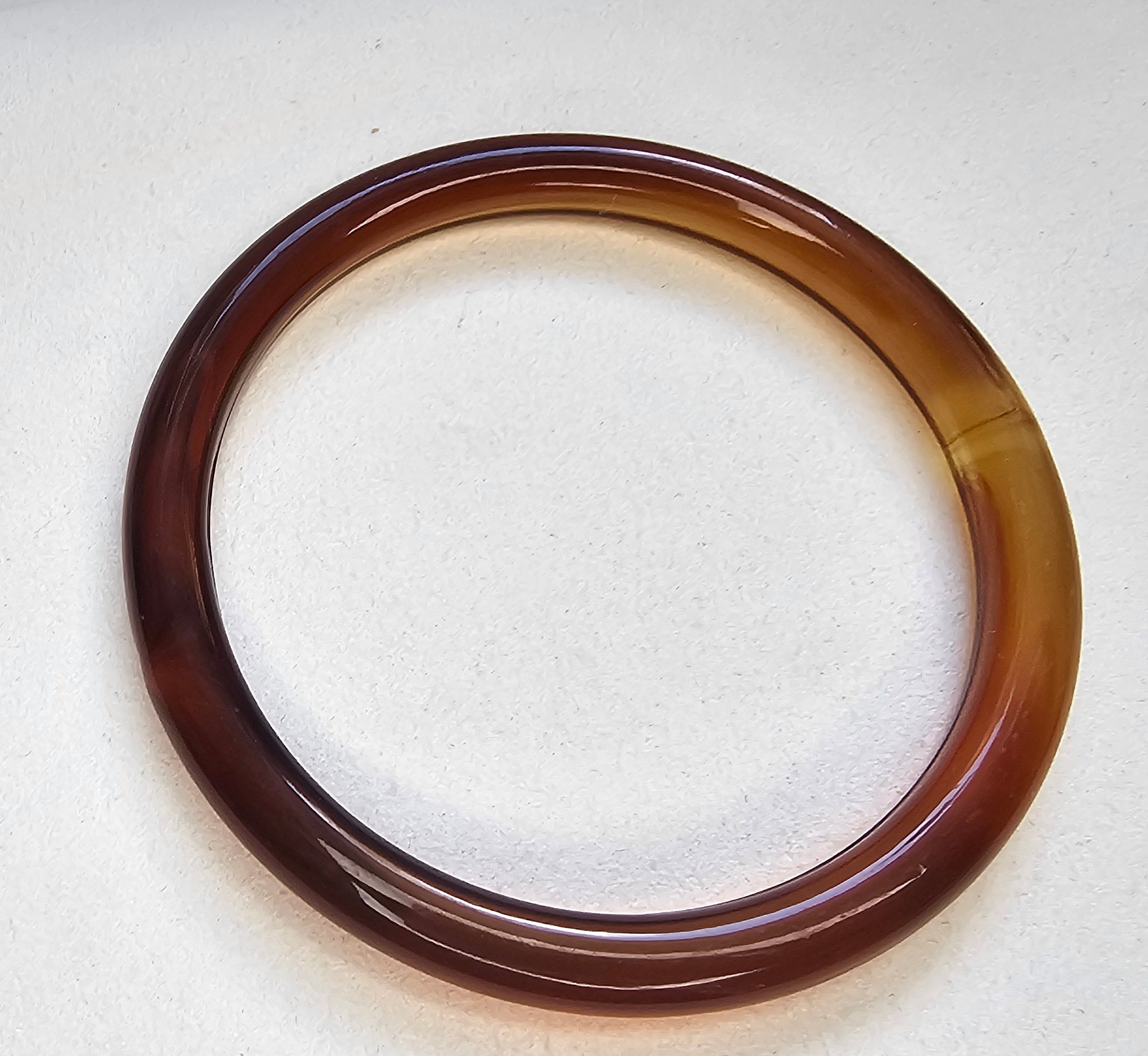 Set de 4 Joncs – Écaille Tortue, Perles Ambre & Doré