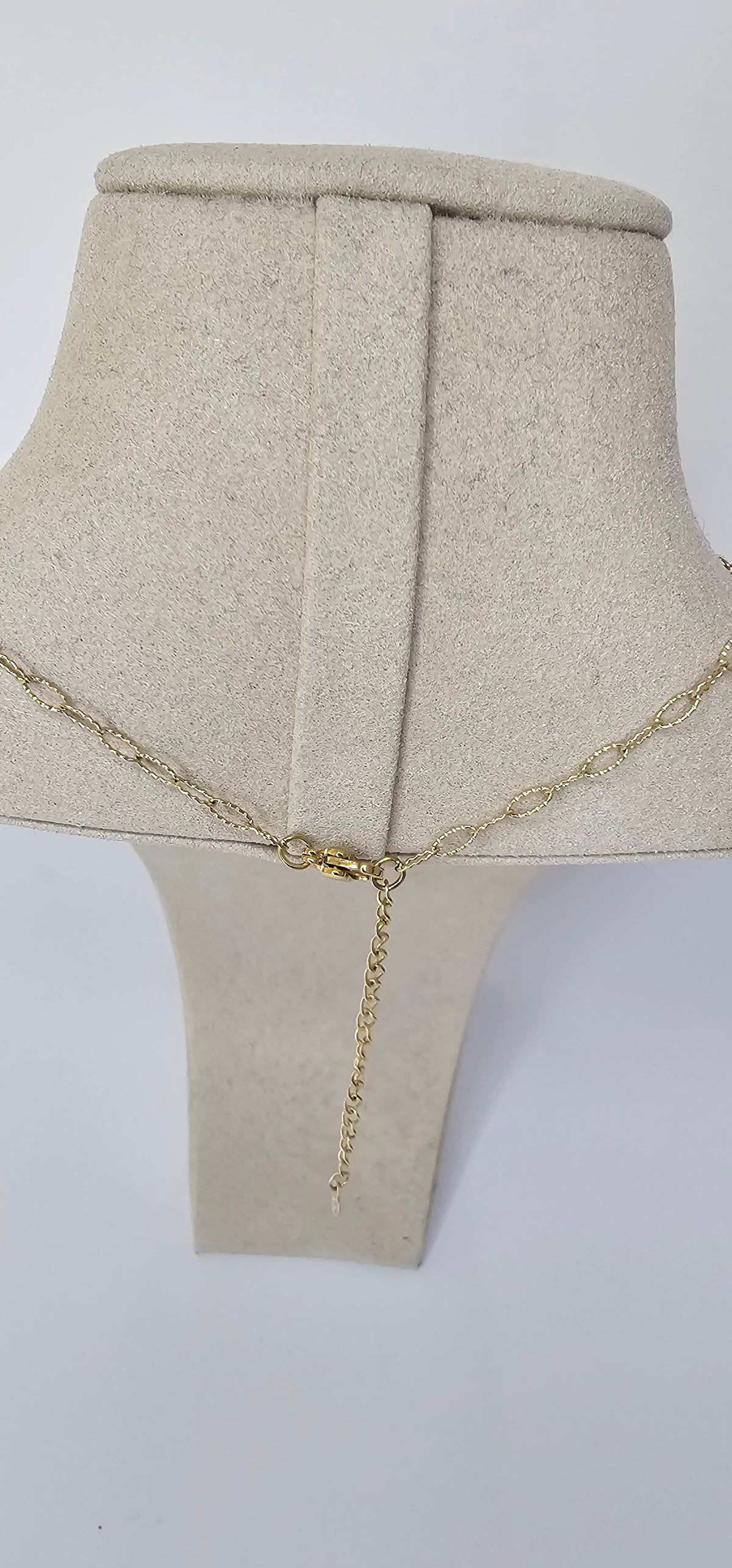 Collier Charms Croix, Trèfle & Perle – Chaîne Fine Dorée